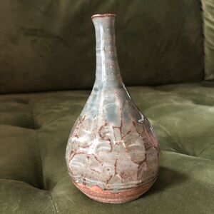 Bottle neck vase pottery